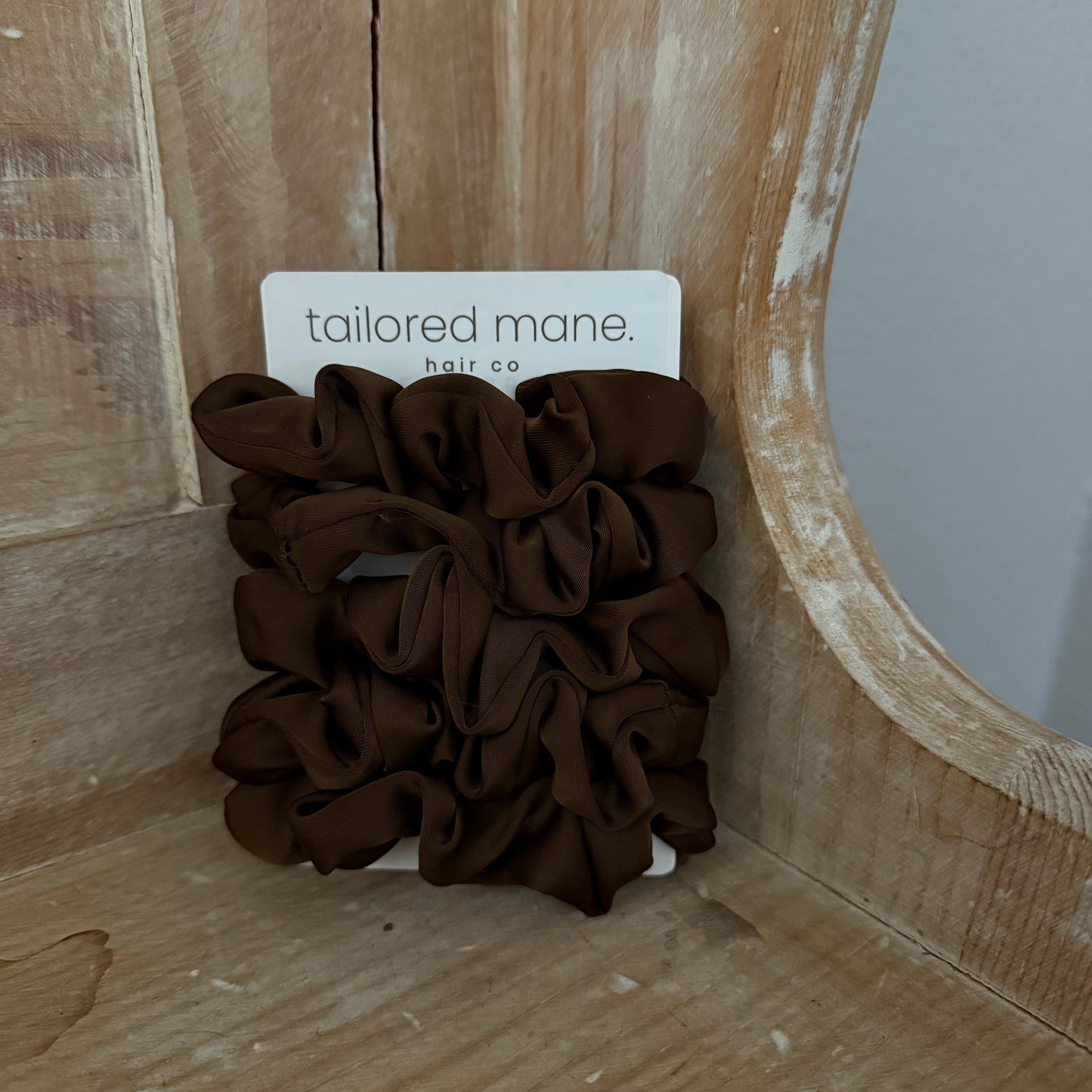 100% Mulberry Silk Scrunchies - Earth Tone Collection