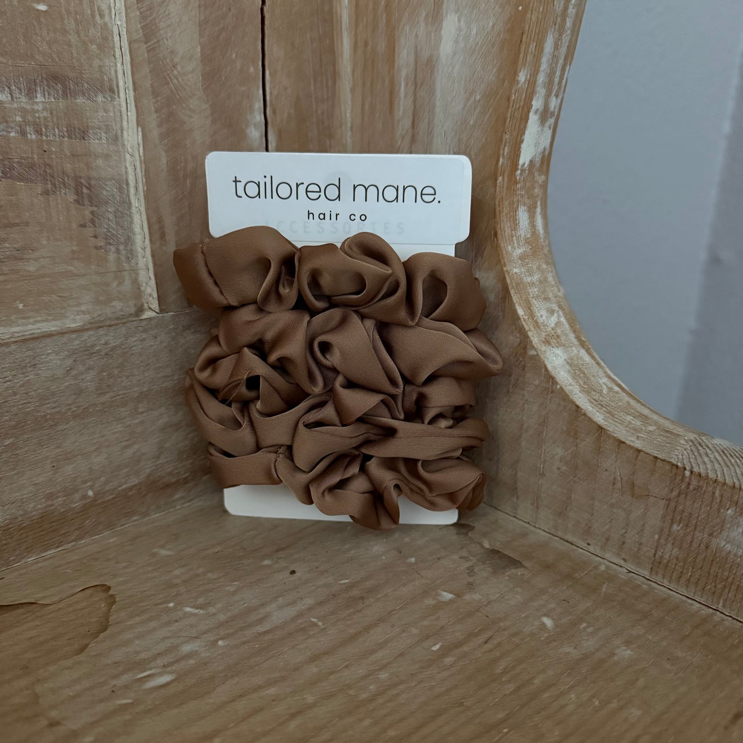 100% Mulberry Silk Scrunchies - Earth Tone Collection