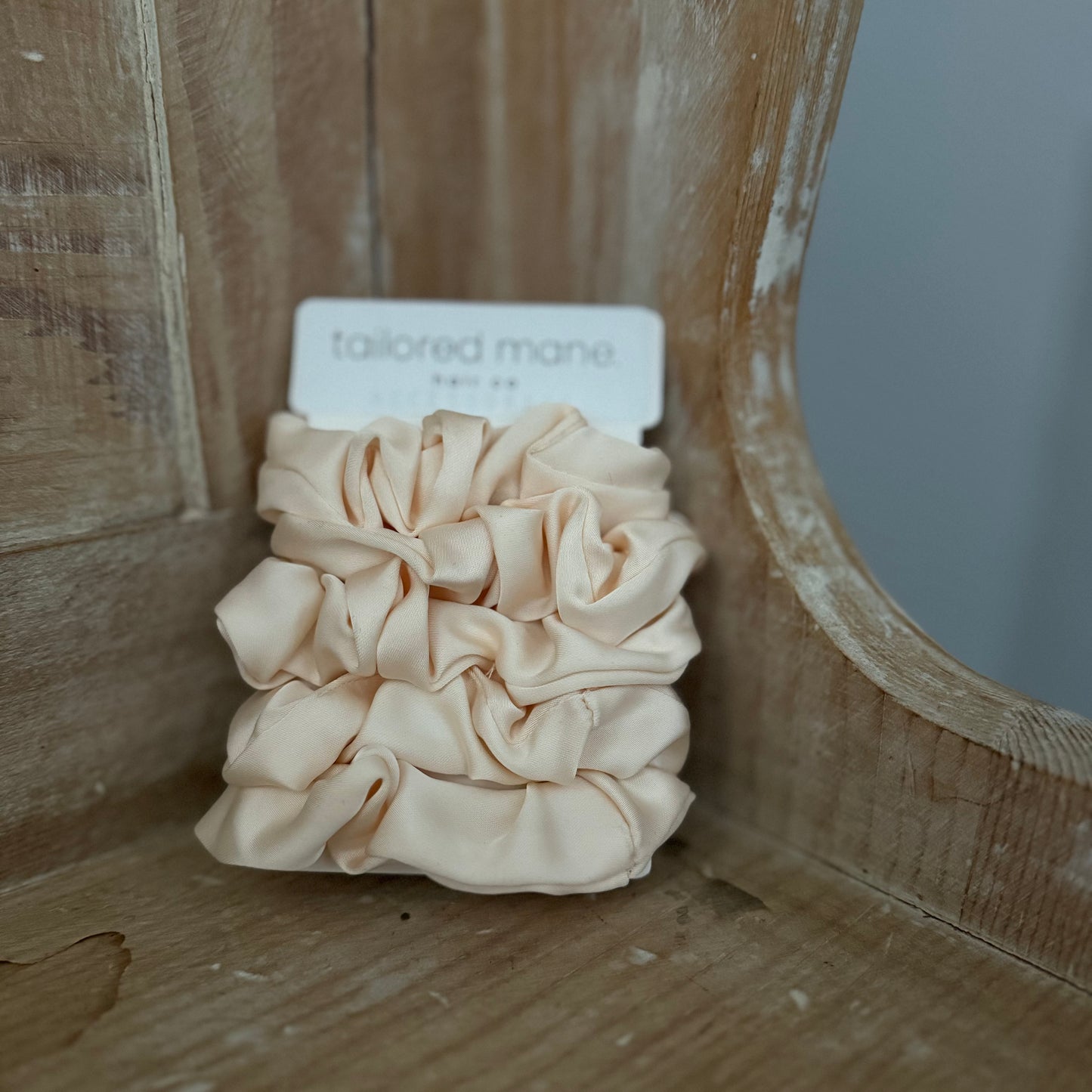 100% Mulberry Silk Scrunchies - Earth Tone Collection