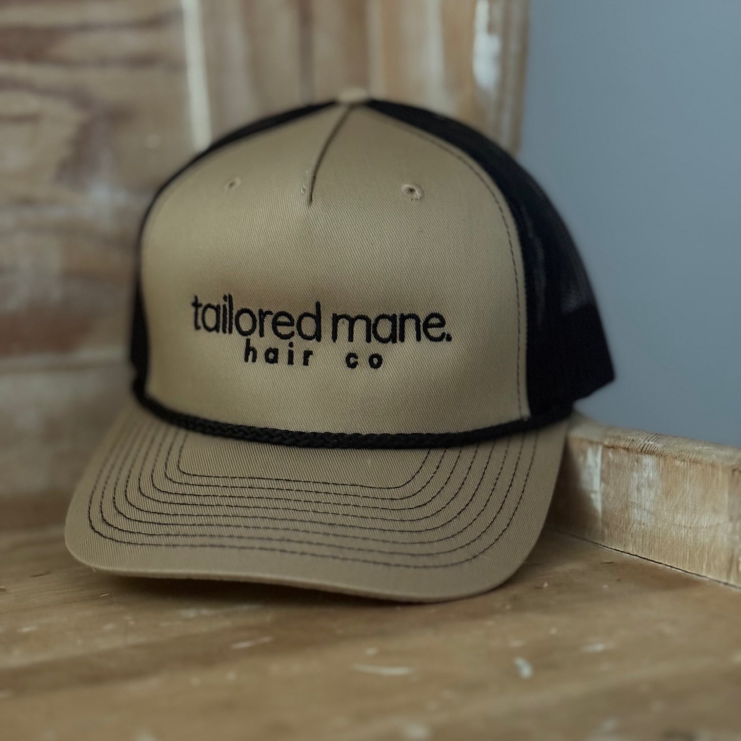 tailored mane. trucker hat