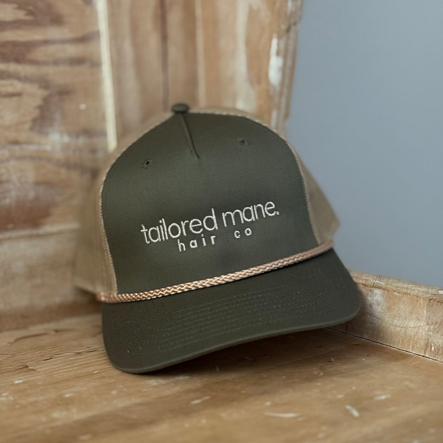 tailored mane. trucker hat