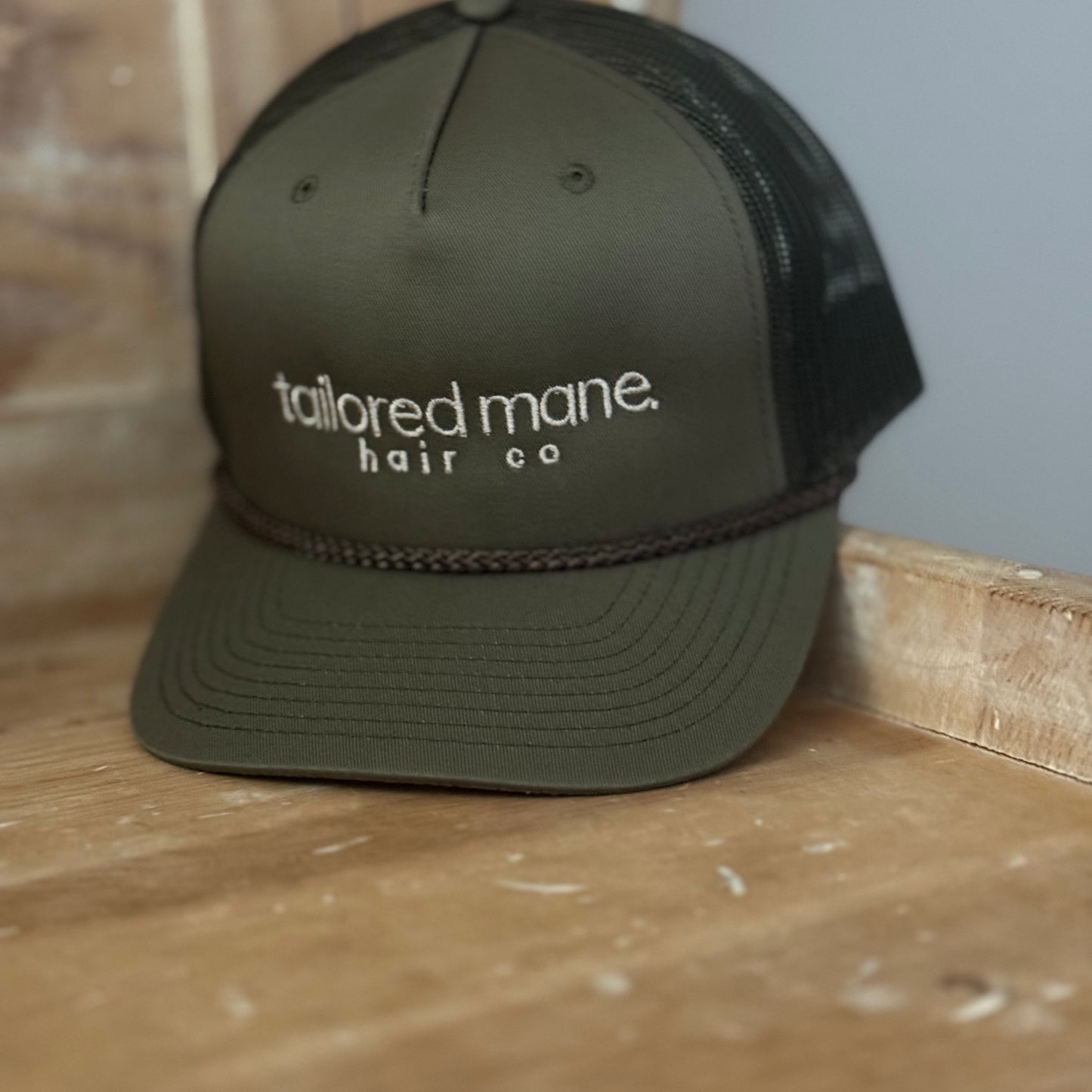 tailored mane. trucker hat